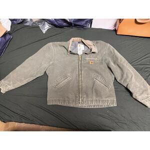 Carhartt Detroit green jacket rare